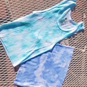 CUSTOM tie dye set